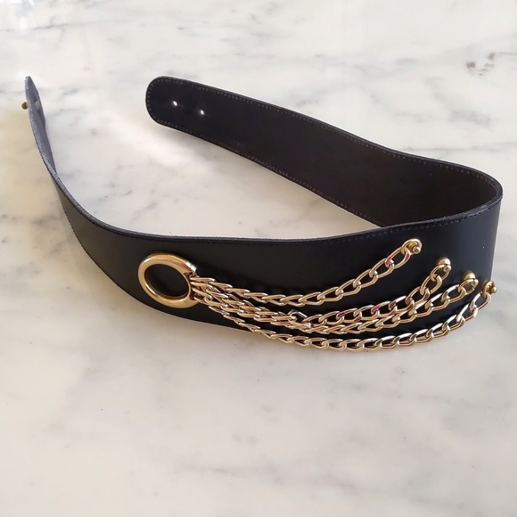The Limited Genuine Leather Belt with Brass Decorations. - Picture 3 of 5